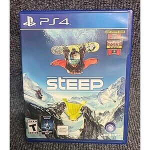 PS4 Steep  Sony PlayStation 4 No Manual 2016 Tested